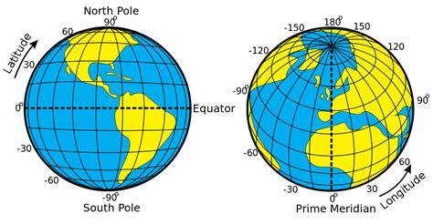 Western Hemisphere Map With Latitude And Longitude