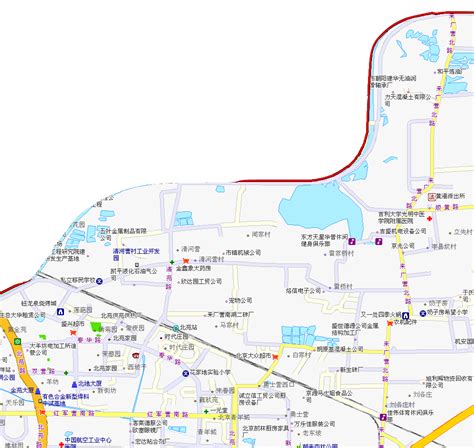 chaoyang district map,chaoyang street map