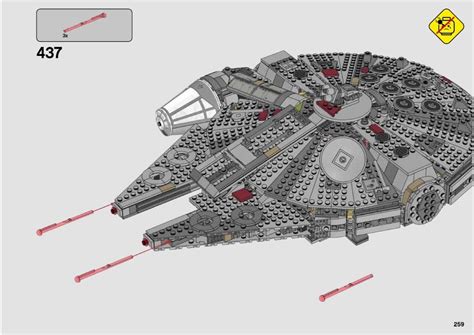 View LEGO® instruction 75257 Millennium Falcon - LEGO instructions and ...