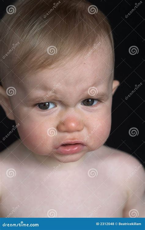 Cranky Baby stock photo. Image of adorable, infant, expression - 2312048