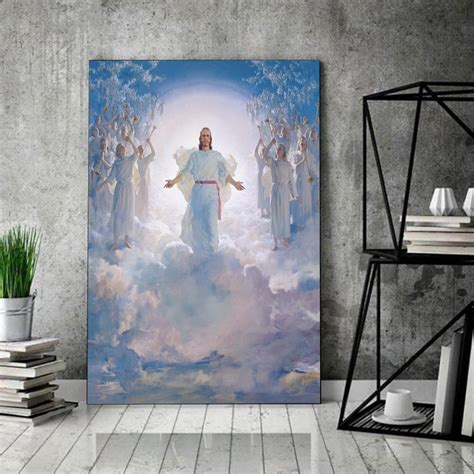 The Second Coming / Christ Pictures / Jesus Wall Art / Gift for ...