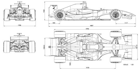 F1 Car Parts Diagram 2022