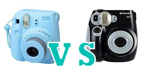 Fujifilm Instax Mini 8 vs Polaroid PIC-300 - Specs Comparision