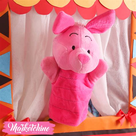 Hand Puppet Piglet - Buy best Handmade Products in Egypt with best Prices | Marketchino