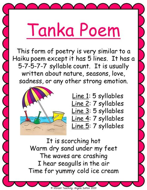 Types of Poems for Kids to Read and Write - Vibrant Teaching