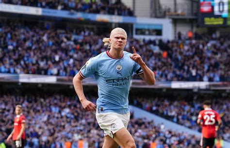 Download Manchester City F.C. Erling Haaland Sports HD Wallpaper