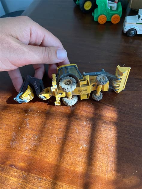 Vintage John Deere Backhoe Loader Toy | Etsy