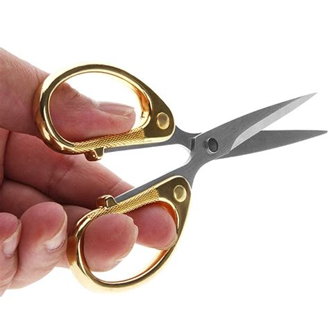 Small Cutting Scissors Stainless Steel Professional Sewing Scissors For Fabric Clothes Tailor ...