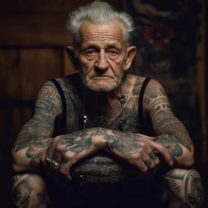 Old People with Tattoos - Embracing Inked Art in Later Years - Blogging.org