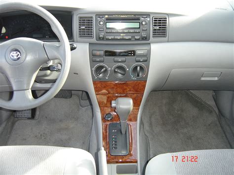 Interior 2009 toyota corolla