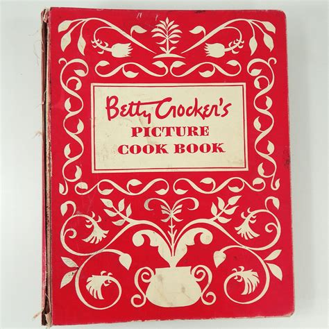 Betty Crocker's Picture Cookbook 1950 First Edition Third Printing ...