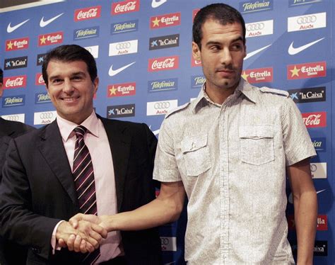 On this day: in 2007, pep guardiola was appointed barcelona "b" manager ...