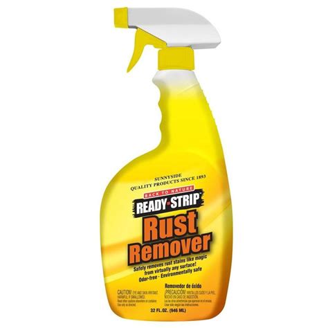 Ready-Strip 32 oz. Rust Remover Sprayer-66732 - The Home Depot | Rust removers, How to remove ...