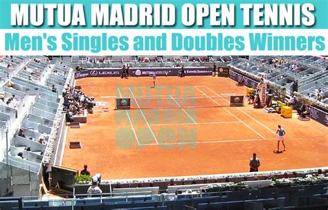 Mutua Madrid Open Tennis Men’s Singles and Doubles Winners - Sports News