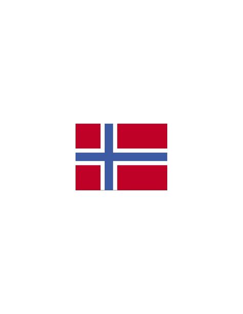 Bandera del Reino de Noruega Actual en Raso de Alta Calidad