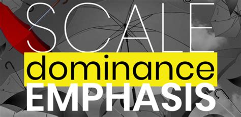 Design Fundamentals: Scale, Dominance and Emphasis - TRD Studios