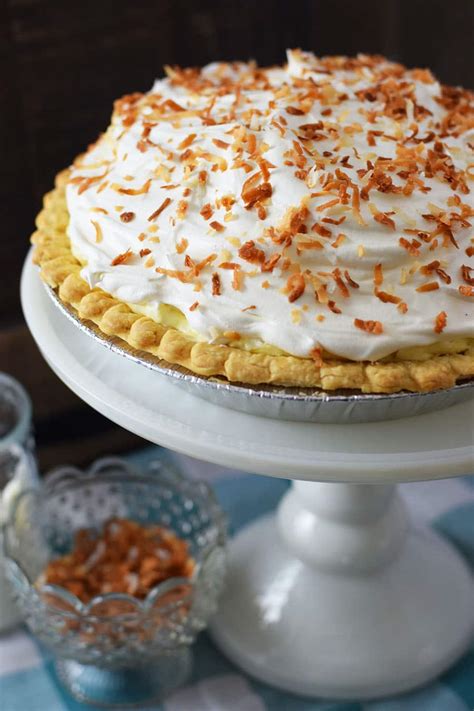 Easy Coconut Cream Pie | Soulfully Made