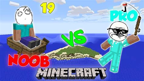 NOOB VS PRO - MINECRAFT 19 - YouTube