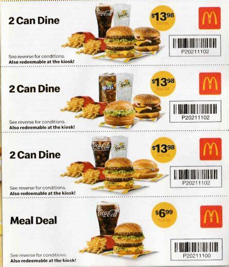 [McDonalds] McDonald's coupons are back! Aug 30th to Sept 25th, 2022 ...