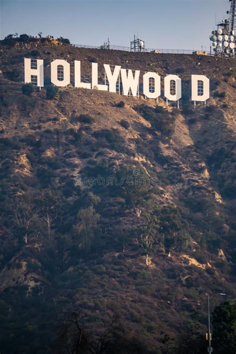 Hollywood Sign Night Wallpaper