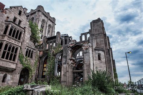 Abandoned Methodist church in Gary, Indiana Photograph by Suzanne Tucker | Pixels