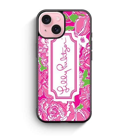 Lilly Pulitzer Pink iPhone 15 | iPhone 15 Plus | iPhone 15 Pro | iPhone ...