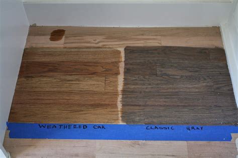 classic grey minwax | Weathered oak stain, Red oak hardwood floors, Wood floor stain colors