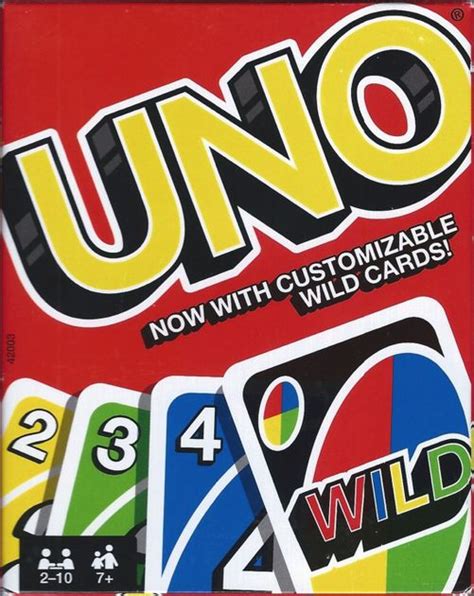 UNO: With Customizable Wild Cards | Board Game | BoardGameGeek