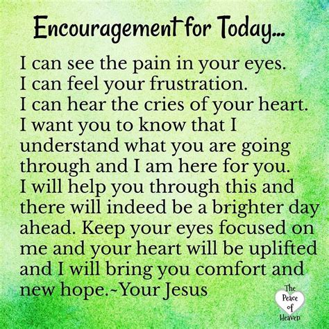 Encouragement for today image by Catherine Hendrickson Jenkins on Jesus Whispers | Prayer quotes ...