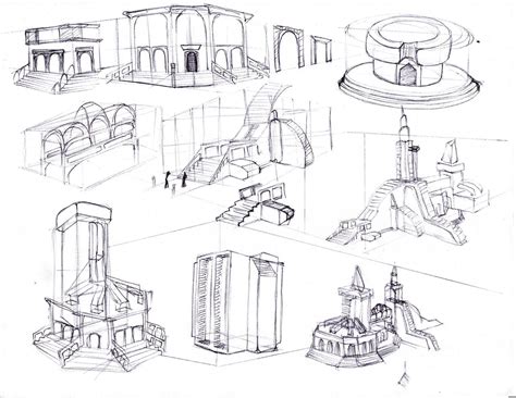 Concept Sketch 2011: Building Sketches 1