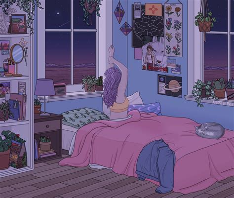 Bedroom Anime Background Pink - Aesthetic Anime Bedroom Wallpapers Wallpaper Cave - Maybelle ...