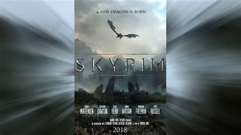 SKYRIM MOVIE POSTER - YouTube