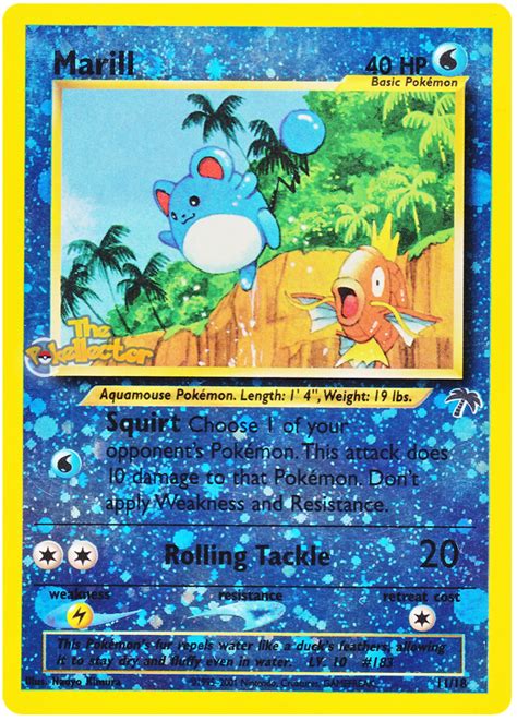 Marill - Southern Islands #11 Pokemon Card