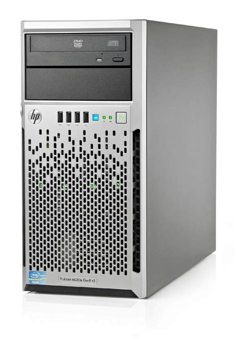 HP ProLiant ML310e Gen8 Micro ATX Tower 4U 64-bit Server with Quad-Core E3-1240v2 Xeon 3.4GHz ...