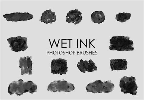 Free Wet Ink Photoshop Brushes 2 - Free Photoshop Brushes at Brusheezy!