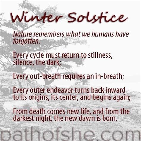 Winter Solstice Quotes, Winter Solstice Traditions, Christmas ...