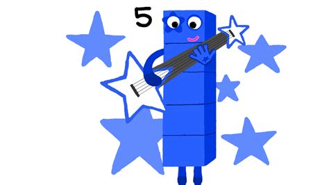 Numberblock five by MrGCozo on DeviantArt