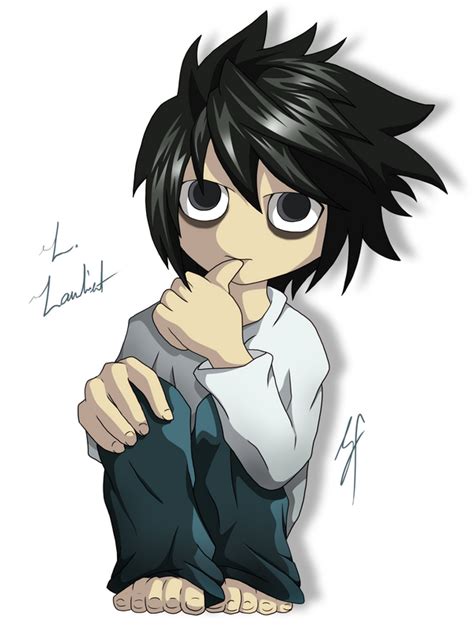 Chibi L. Lawliet by Gem-n-Ems on DeviantArt