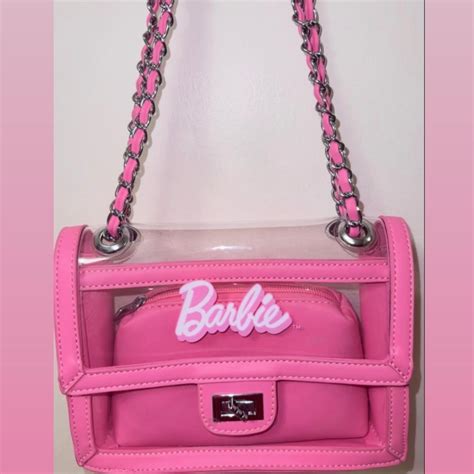 Barbie Women's Pink Bag | Depop