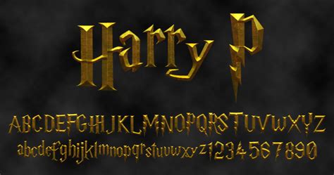 Harry Potter Font Download Font - HighFonts.com