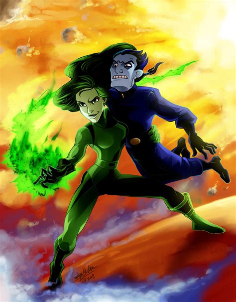 CC: Shego and Drakken by DrMistyTang on DeviantArt