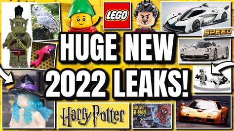 NEW LEGO LEAKS! (Speed Champs, Harry Potter, Minifigs & MORE!) - YouTube