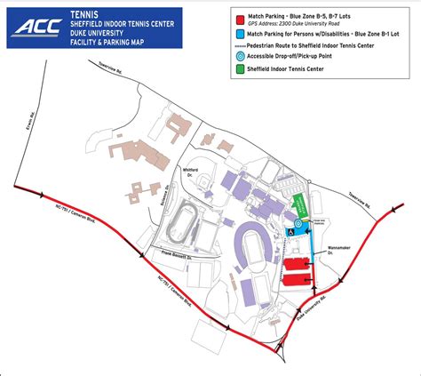 Duke Student Parking Lot Map