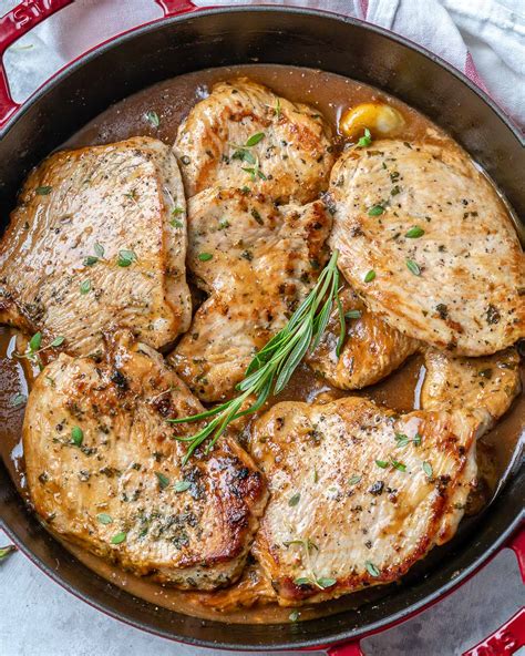 Garlic + Herb Turkey Cutlets | Clean Food Crush