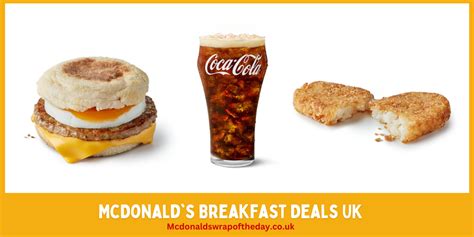 £2.49 McDonald's Breakfast Deals in UK - (Updated July)