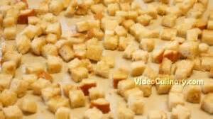 Homemade Garlic Croutons Recipe - Video Culinary