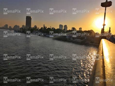 Sunset on the Nile river. Egypt - Photo #122 - MenaPix | Premium Stock Photos