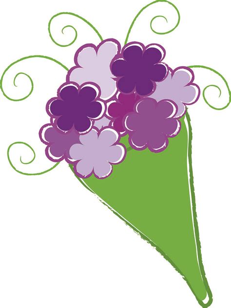 FLOWER BOUQUET CLIP ART. FLOWER BOUQUET