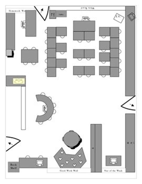 Example of a Second Grade Classroom Layout by Melody | TPT