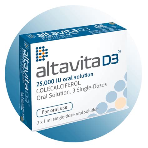 Altavita D3 | Vitamin D Medicines Ireland | Vitamin D / Healthcare Professional page